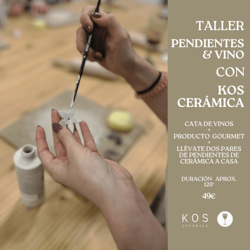 GENERAL Taller Pendientes & Vino